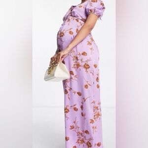 NWT ASOS Maternity Floral Jumpsuit